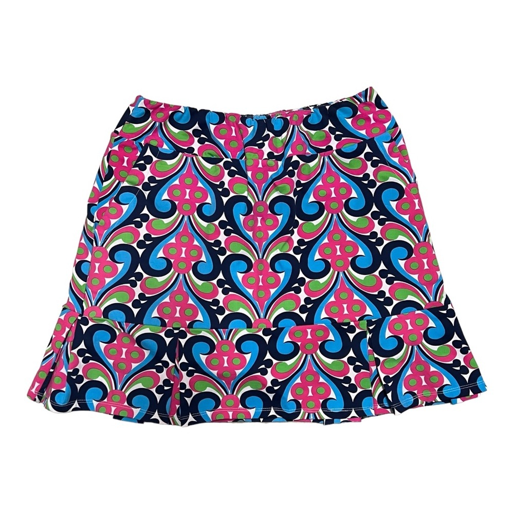 Katherine Way Graphic Print Leisure Golf Skort Size XL